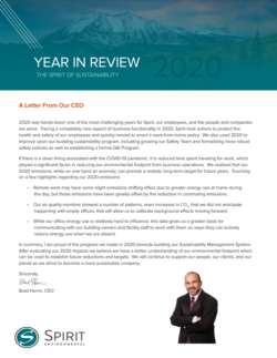 Spirit Annual Report 2020